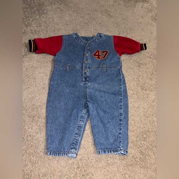 Jordache Other - Vintage Jordache Baby boy Romper Size 18 Months